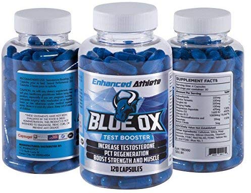 Enhanced Athlete Blue Ox Mens Natural Test Booster Supplement