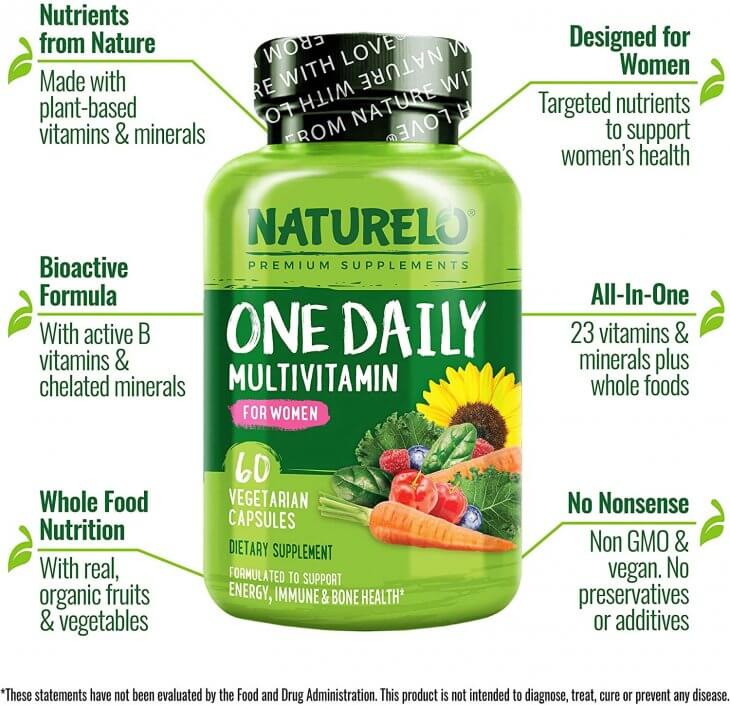 Naturelo One Daily Multivitamin For Women