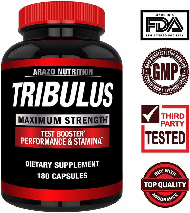 Tribulus Terrestris Extract Powder Testosterone Booster With Estrogen Blocker