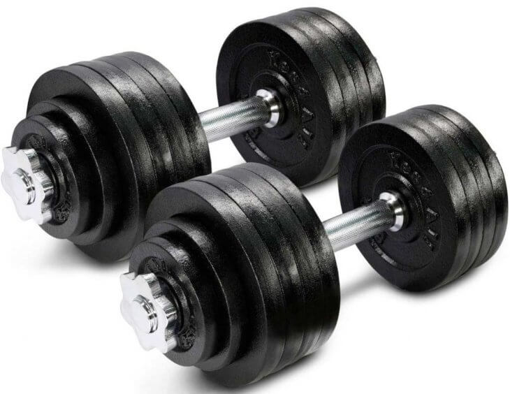 Yes4All adjustable dumbbells