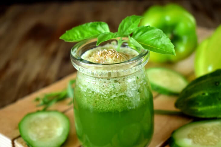 green pepper juice