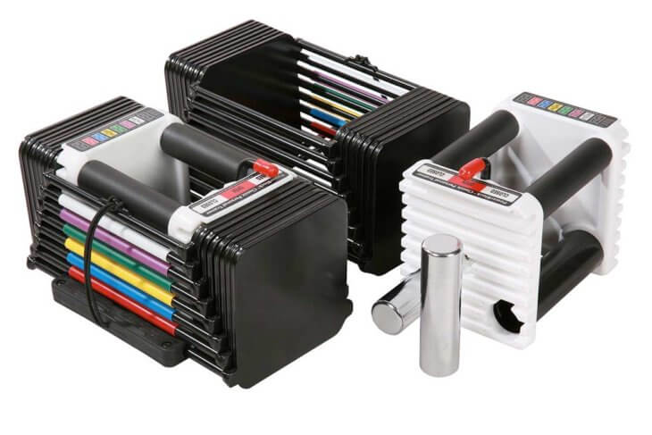 powerblock personal trainer set dumbbells
