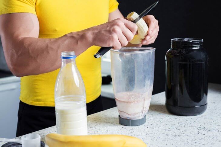 protein supplement powder blender
