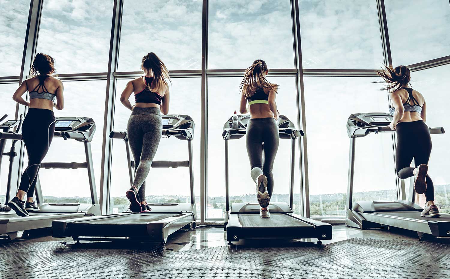 Running Treadmill View Outside